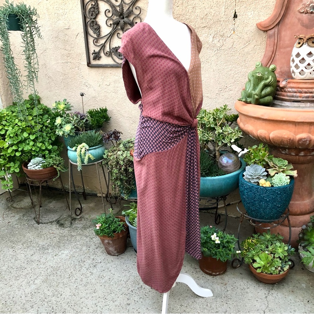 Free People New Romantics BOHO Saville Row Cottagecore Midi Dress Size 2 - Picture 13 of 16